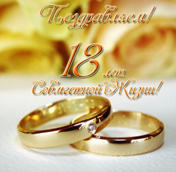 18 Лет Свадьбы Поздравления