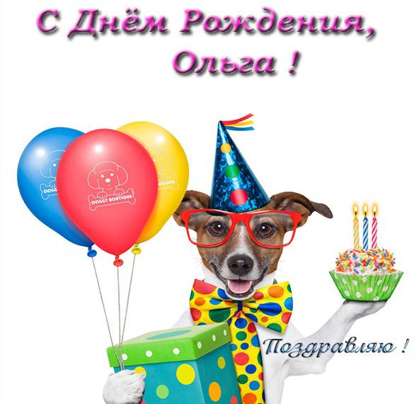 Шуточные поздравления с днем рождения Ольге