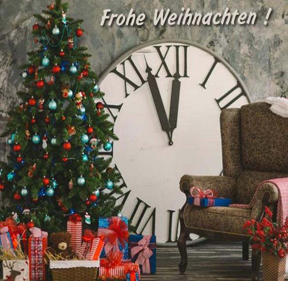 Поздравления с Рождеством и Новым годом на немецком языке