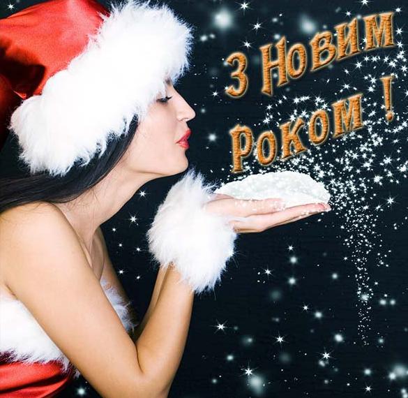 Красивая украинская картинка с Новым Годом